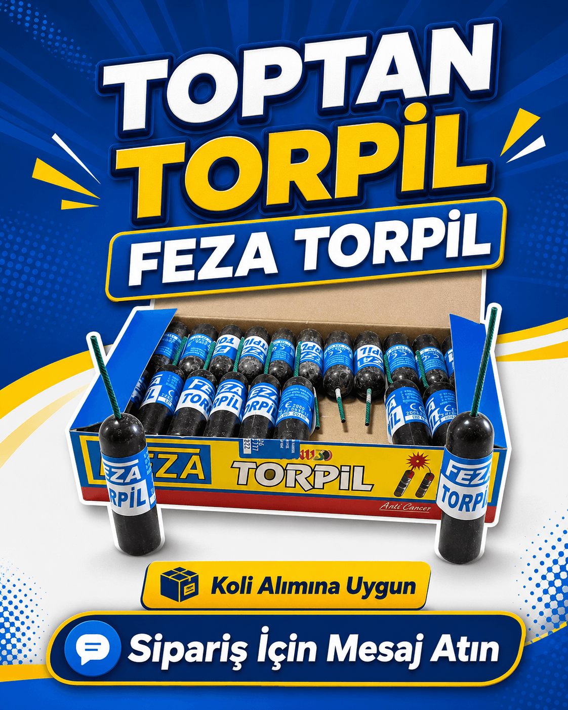 Torpil ürün görseli - yüksek sesli havai fişek